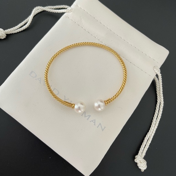 David Yurman Jewelry David Yurman Gold Bracelet With Pearl Poshmark